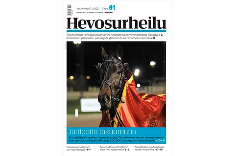 Hazelhen Hermes valloitti 96-kertoimella Käpylä Grand Prixin.