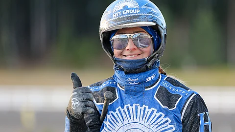 Henna Halme kilpailee keskiviikkona Solvallassa.