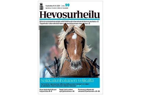 Keskiviikon Hevosurheilun kannessa esiintyy Vonkari.