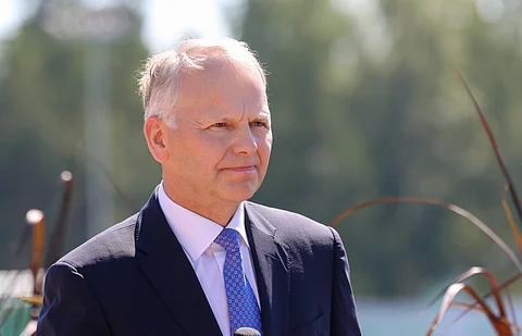 Jari Leppä kuvattuna St Michel -kilpailussa Mikkelissä.