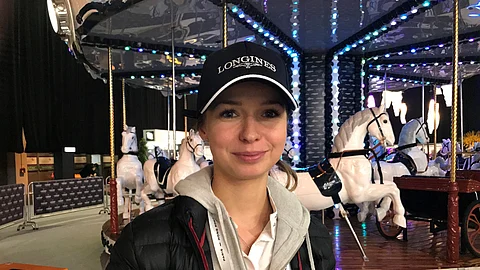 Anna-Julia Kontio Hongkongin Masters-kisoissa vuonna 2018.