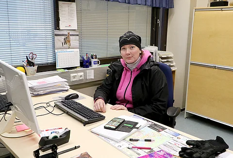 Marita Huttunen työskentelee Kuopion raviradan toimitusjohtajana.