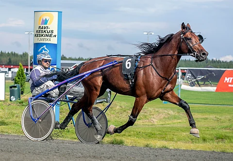 Rallston palasi tauolta voittovireessä. Jani Ruotsalainen ohjasti. Arkistokuva.