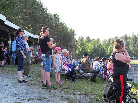 Lieksan kesäravitunnelmaa muutaman vuoden takaa.