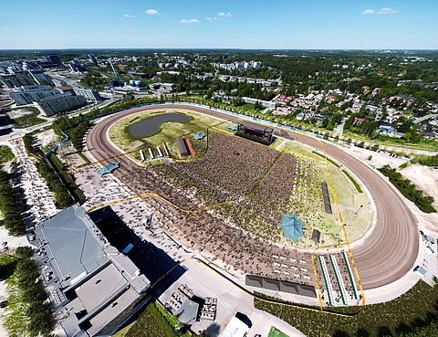 Vermon alueen myynti saattaa antaa buustia Vermoon suunnitellulle tapahtuma-areenalle.