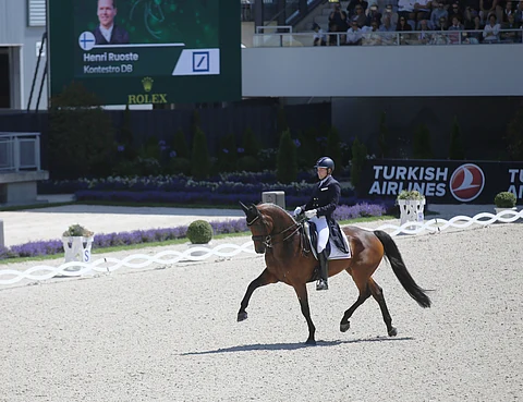 Henri Ruoste ja Kontestro Aachenin valtavalla areenalla sunnuntain vapaaohjelmassa.