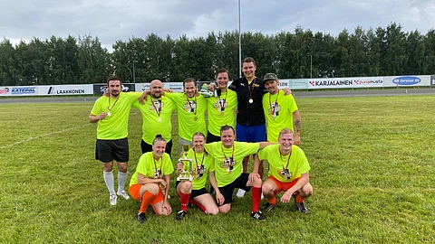 Ravifutiksen Suomen mestari 2022 FC Fläbä.