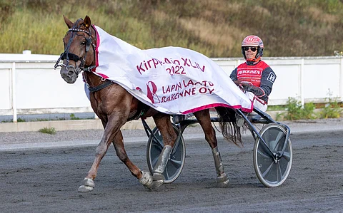 Vuosi takaperin Evartti voitti Rovaniemellä ajetun Kirppu-ajon, mutta tänä vuonna hevosta ei lähdössä nähdä.