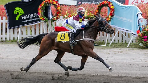 Janita Antti-Roiko tuo Vermoon  Alien Scoutin, Tajfunrainin sekä kuvassa esiintyvän Fia Finessen.