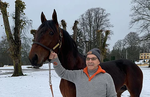 Ken's Walner saapui maanantaina Olavi Lindgrenin hoiviin Taxingen valmennuskeskukseen.