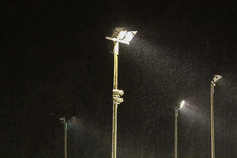 Jokimaan ratavalaistus uusittiin viime vuonna.