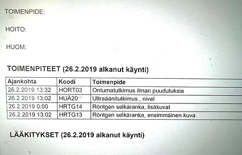 Hevonen ei tullut sieltä, mistä ostaja luuli ja lisäksi eläinlääkäri löysi siitä niin vakavia muutoksia, että se oli lopetettava.