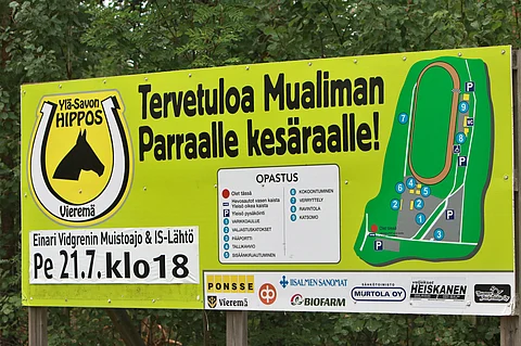 Rataennätyksen tavoittelijat toivotetaan tervetulleiksi Vieremälle.