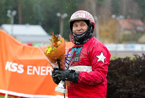 Henry M. Bollström on ohjastanut tällä kaudella 14 voittoa.