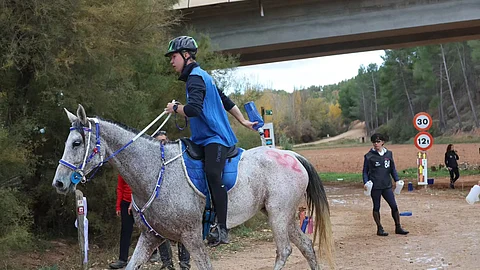 Viljami Häggblom ja Fauno Dei Laghi Ademuzissa.
