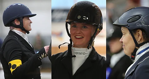 Joukkueen muodostavat Katja Karjalainen, Laura Kangasniemi ja Jonna Aaltonen.