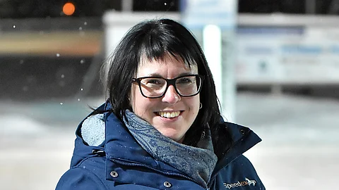 Johanna Sundqvist haluaa erityisesti nostaa Kaustisen raviradan käyttöastetta.