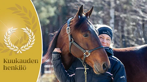 Omaa tietä kulkeva ravivalmentaja Katja Melkko haastaa itseään. Staro Mack Crowe on hyvä esimerkki tuloksista.