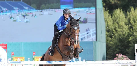 My Relander ja Expert, joka tuntui Pariisin verryttelyluokissa todella hyvältä.