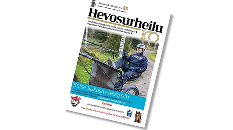 Hevosurheilun kansi viikolla 43