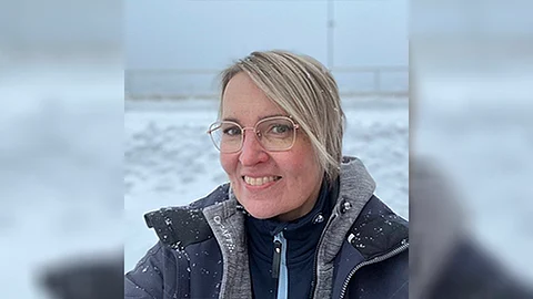 Eläinlääkär Mari Vettenranta on erikoistunut ortopediaan.