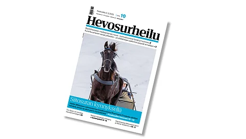 Rivercapes Frozen on Hevosurheilun kansikuvahevonen.