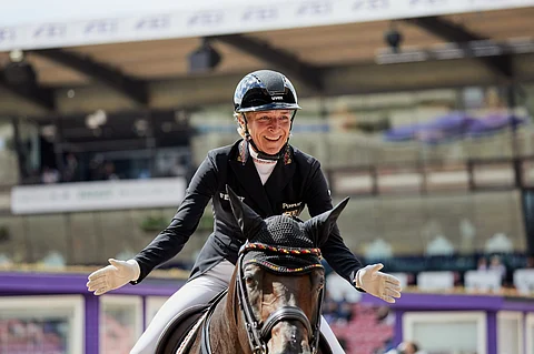 Ingrid Klimke tulee 17.-18.1.2026 Suomeen pitämään klinikkaa.