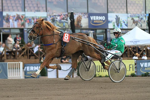 Rannan Pomo rattaillaan Ari Moilanen