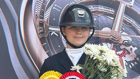 Anniina Kolu voitti luokan ja lisäksi sijoittui viidenneksi.