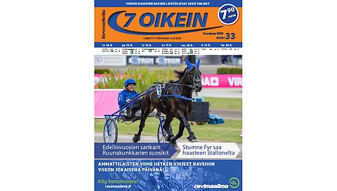 7 oikein -lehdessä julkaistaan kotimaan ravien käsiohjelmasivut vihjeineen ja tallikommentteineen torstaista keskiviikkoon ja Ruotsin pääpelin kohdelähtöjen käsiohjelmasivut torstaista maanantaihin, kun ilmoittaumispäivät ovat normaalit. Tiistain ja keskiviikon Ruotsin pääpelien käsiohjelmasivut A4-koossa ovat ladattavissa verkosta, linkki näköislehdessä.
