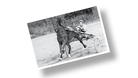 Kuva-arvoitus – tunnistatko kuvan hevosen ja ihmisen?