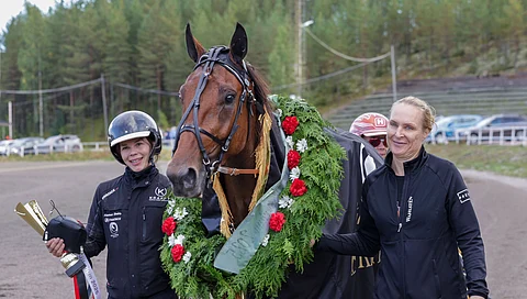 Anselmi Klubin omistama ja Kikka Klubin kasvattama Ancio on vuoden 2025 Kriteriumin sankari.