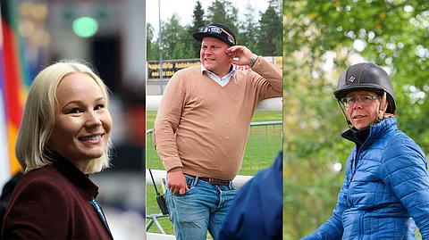 Ehdolla SRL:n hallitukseen: Emilia Vättö, Tomas Kiviranta ja Salla Varenti