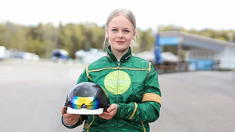 Kitta Virolainen sijoittui Montekypärät-kilpailusarjassa neljänneksi.