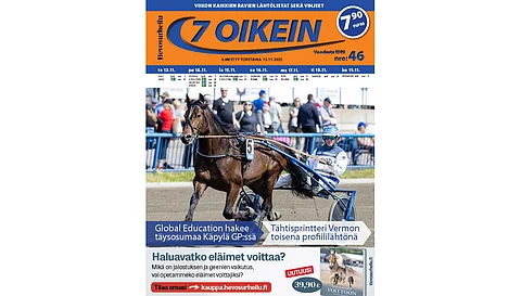 7 oikein -lehdessä julkaistaan Suomen totoravien käsiohjelmasivut vihjeineen ja tallikommentteineen torstaista seuraavaan keskiviikkoon sekä Ruotsin pääpelien käsiohjelmasivut torstaista maanantaihin.