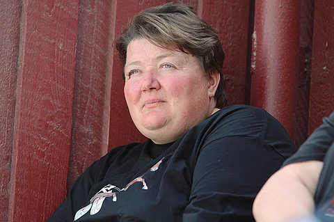 Bella Varjonen toivoo, että Varjonova tekisi viikonloppuna ehjät suoritukset. Kuva: Leena Alerini.