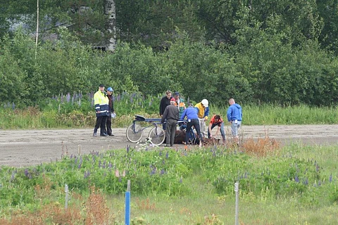 Ravien toisen lähdön osallistuja Jes Rite Southwind menehtyi ennen loppusuoran alkua.