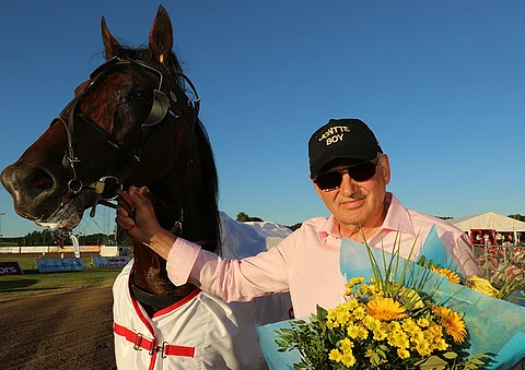 Jontte Boy ja omistaja Matti Kallio