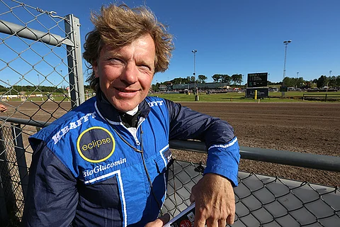 Tuomas Korvenoja kilpailee juhannuksena Ruotsissa. Kuva: Jarno Unkuri