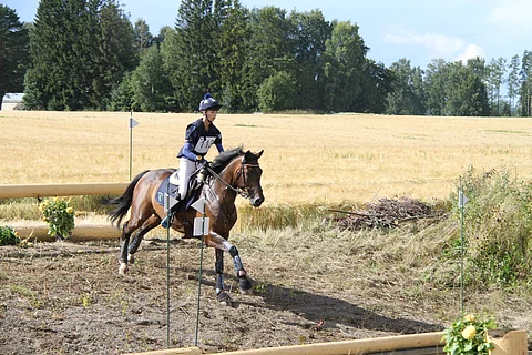 Johanna Pohjonen sai Sopotista CCI2* tuloksen.