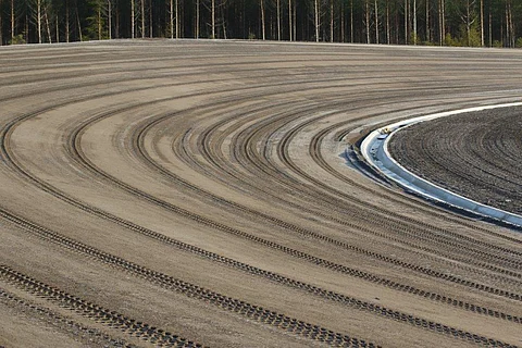 Kuvakierros Härmän uudella raviradalla