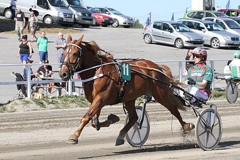 Vinkan Hovi ja Jukka Torvinen kesäisissä tunnelmissa Turussa.