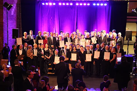 Viime lauantain Ravigaalassa palkitut.