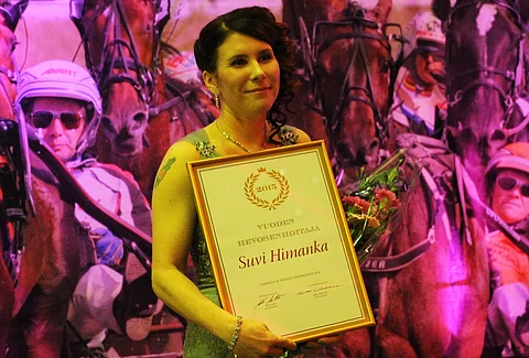Vuoden hoitaja Suvi Himanka.