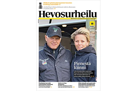 Åke Svanstedt nousussa rikkaruohoepisodin jälkeen