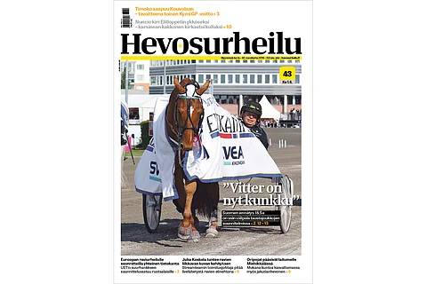 Kannen kuvassa Elitkampenin voittaja Vitter.