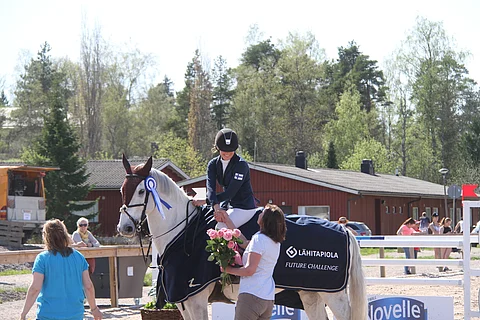 Tiiu Tiihonen aloitti GP-sarjan voitokkaasti.