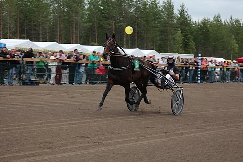 Mika Forss otti lauantain ensimmäisen T76-voittonsa I Won´t Dancen ohjaksissa.