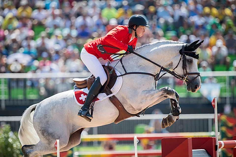 Martin Fuchs on mukana olympialaisten henkilökohtaisen finaalin viimeisellä kierroksella. Näinhän hän on tosin kaiken aikaa kertonut käyvänkin.