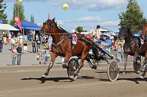 Janne Lukkari aloitti amatööriohjastajien PM-karkelot sijoittumalla toiseksi. (arkistokuva)